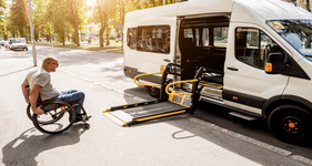 Wheelchair-accessible taxi to DIA airport in Morrison, CO