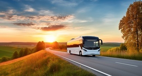Group transportation motorcoach to Denver airport in Morrison, CO 