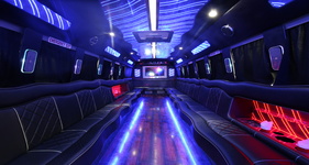 Best party bus service to DIA in Morrison, CO